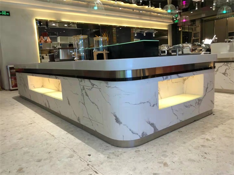 學校餐廳自選布菲臺_酒店自助餐保溫臺
